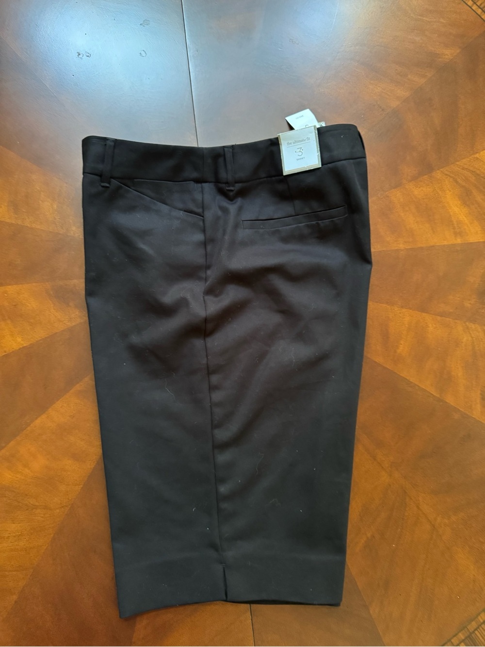 Chico's Black Bermuda Shorts